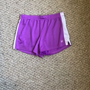 Purple shorts